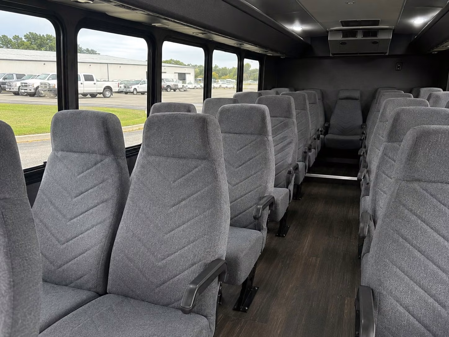 15 passenger minibus inside
