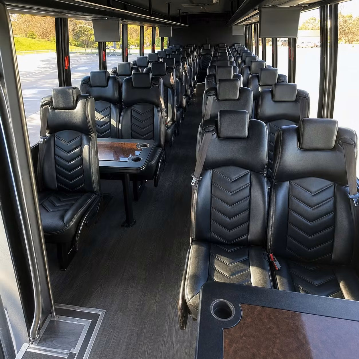 35 passenger minibus interior