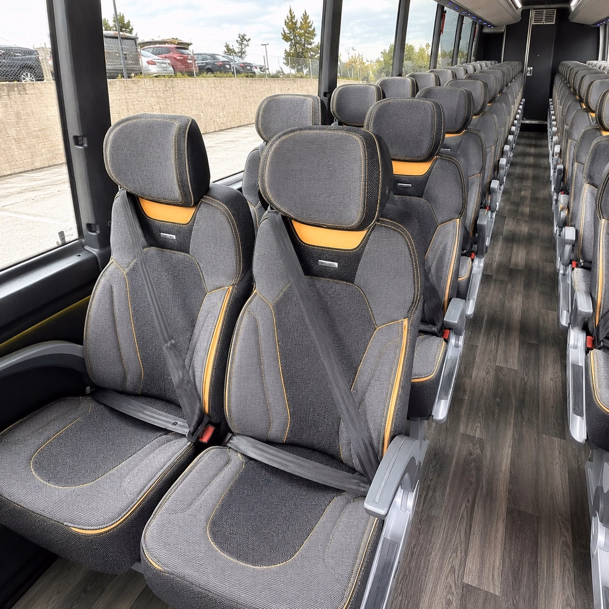 rochester 56 passenger charter bus rental