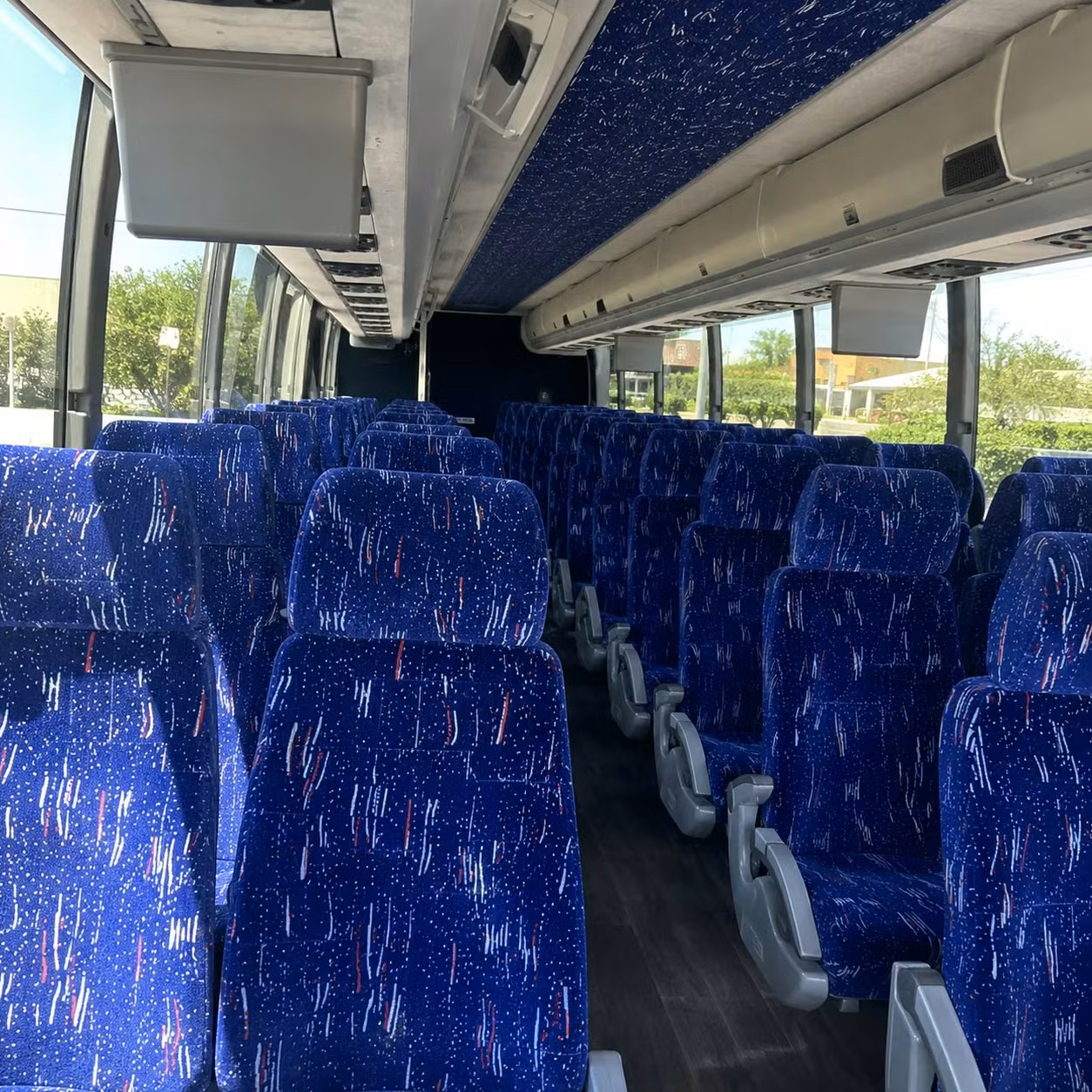rochester charter bus interior