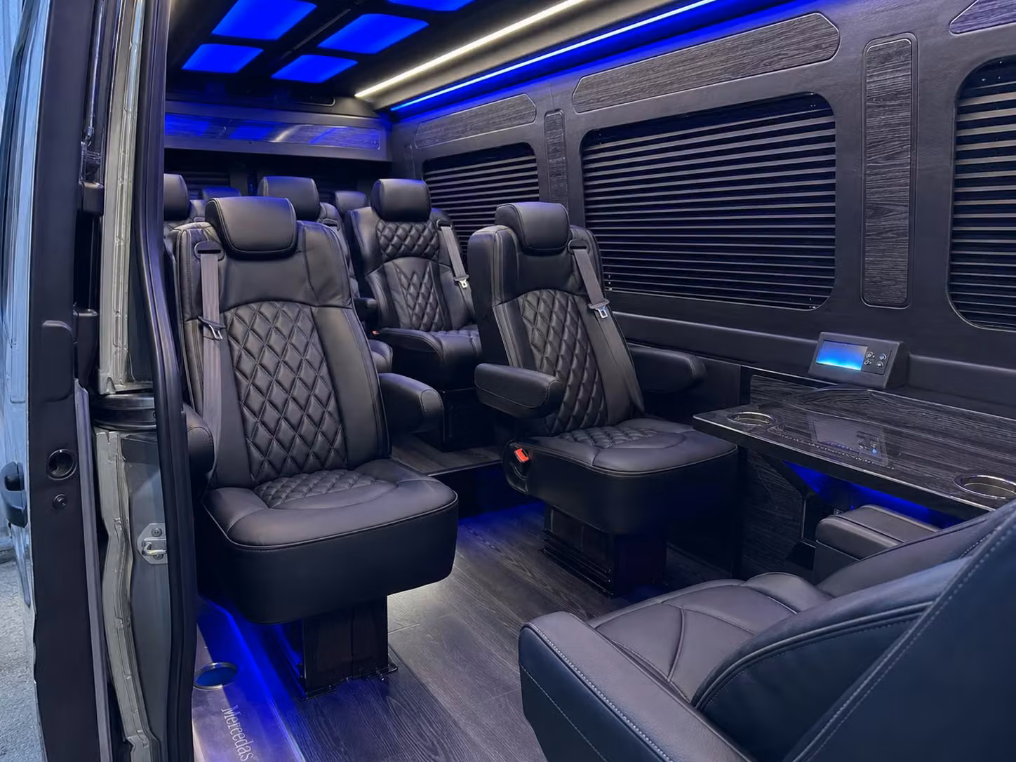 sprinter van transportation for groups and events across rochester