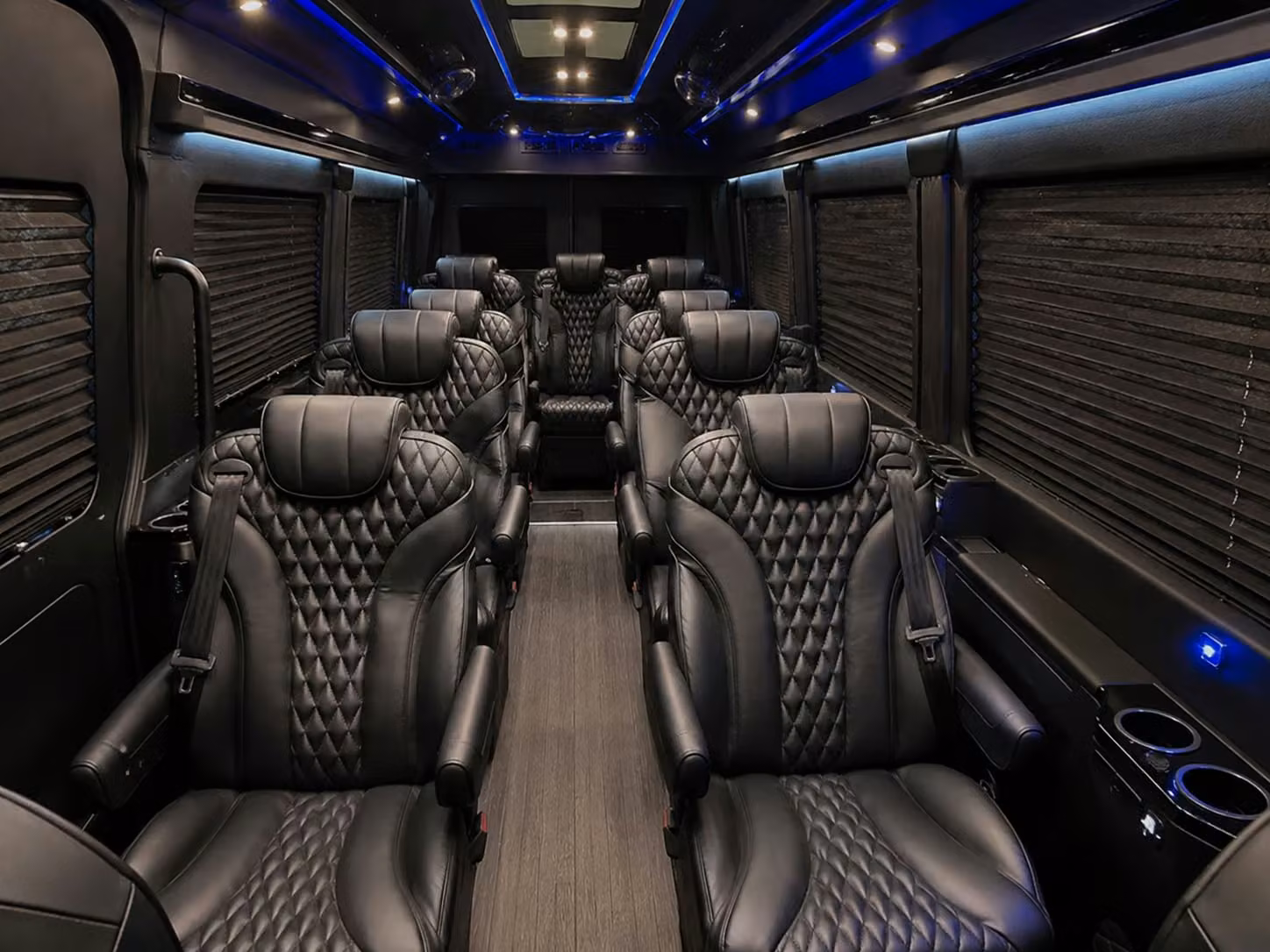 sprinter van with driver interior